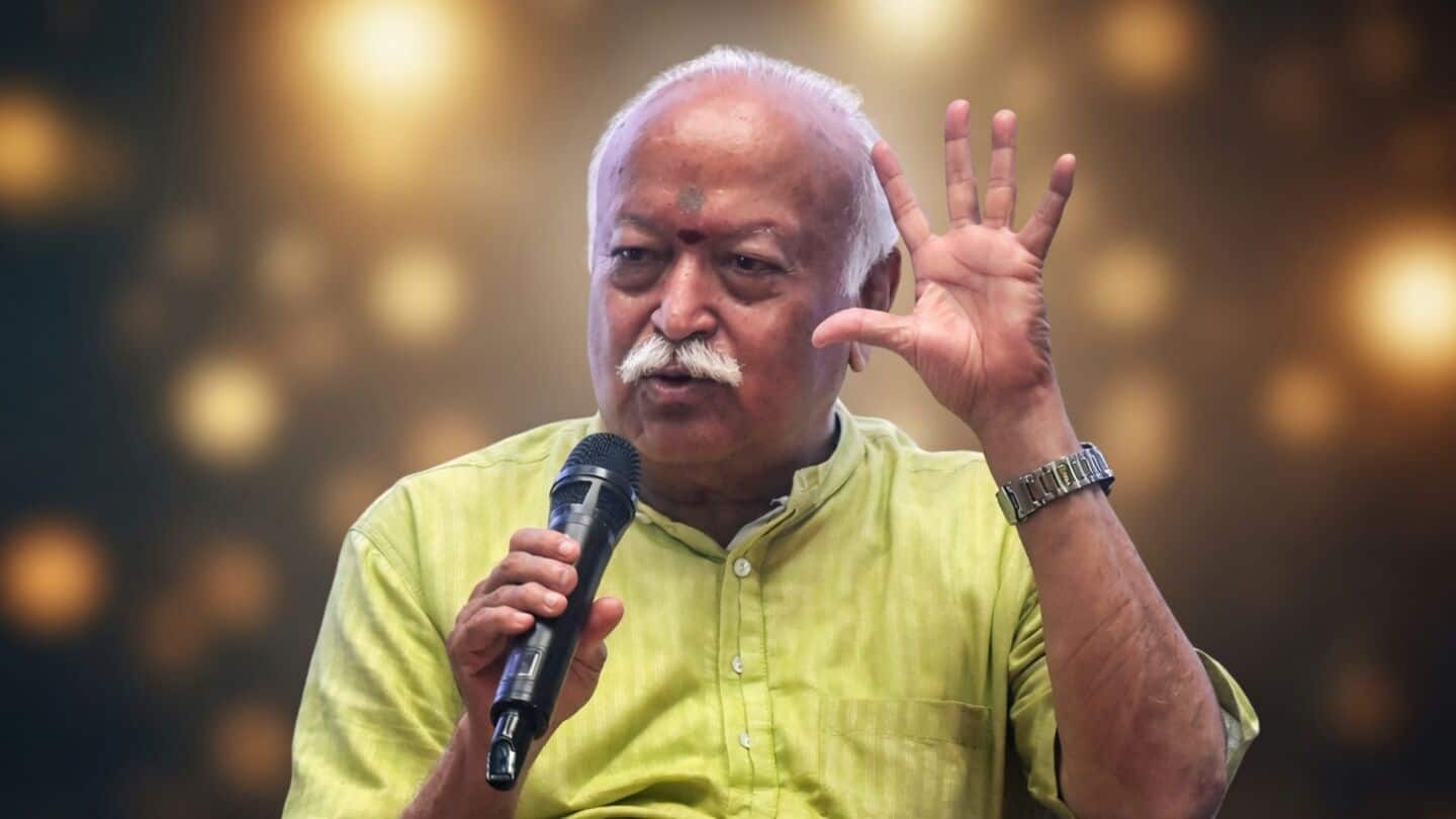 Mohan Bhagwat says Pakistan should not be India's enemy
