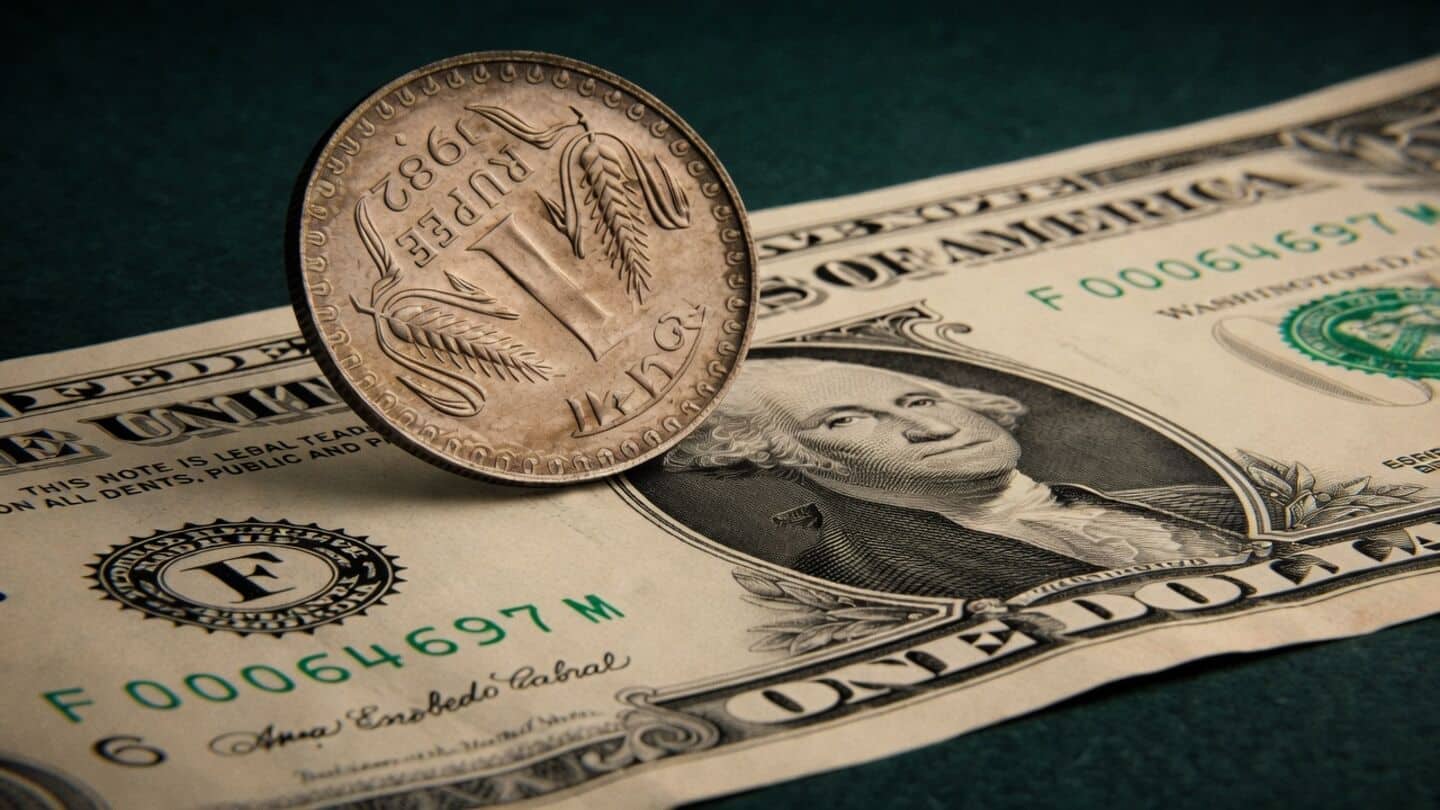 India's rupee up 47 paise to 94.26 per dollar