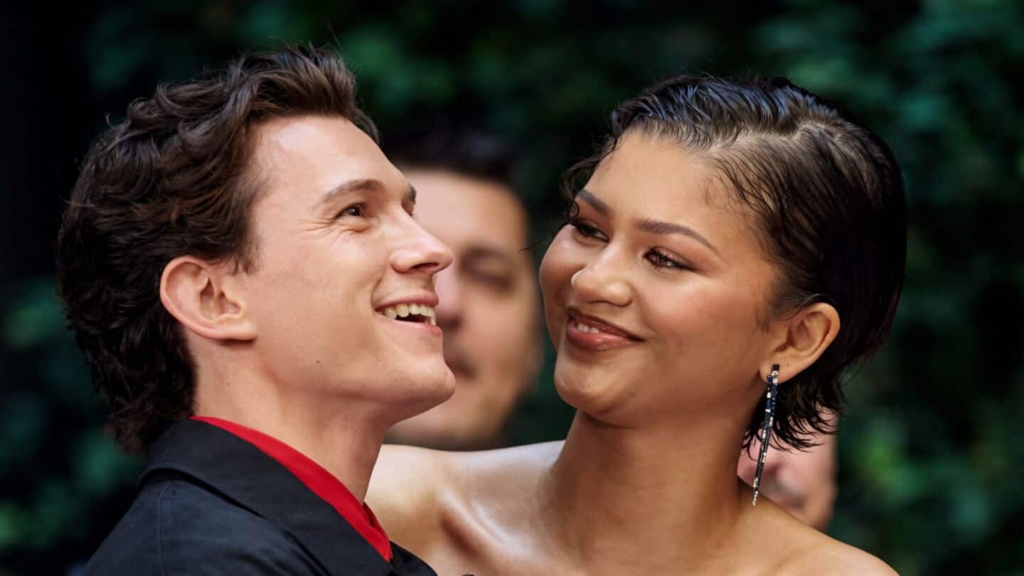 Holland calls Zendaya Maree at 'Spider-Man: Brand New Day' premiere