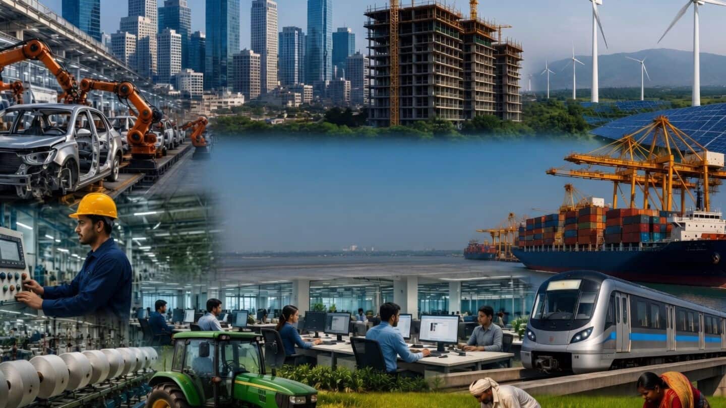 India's economy grows 7.8% in April-June FY27, beating forecasts