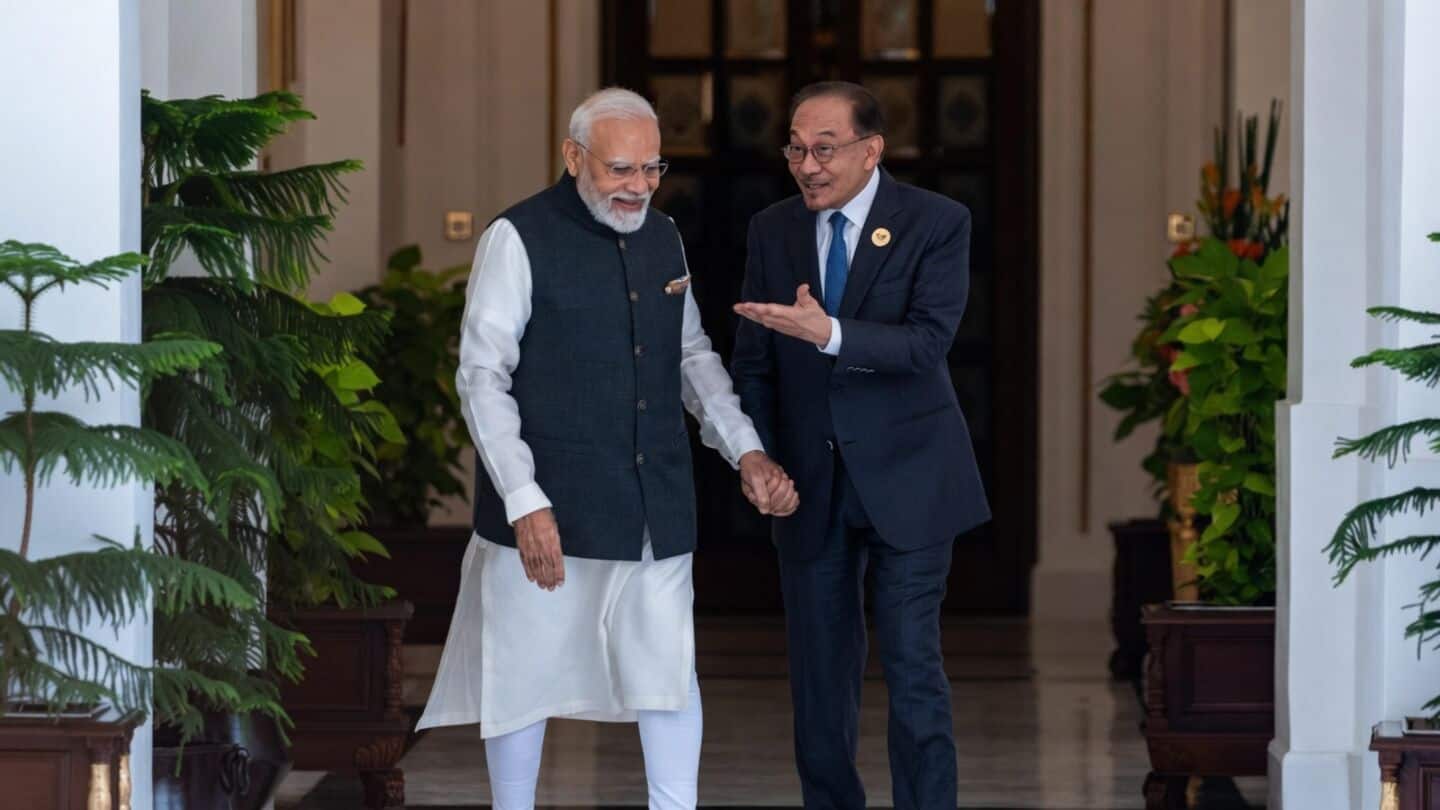 Narendra Modi, Anwar Ibrahim meet at BRICS to boost cooperation