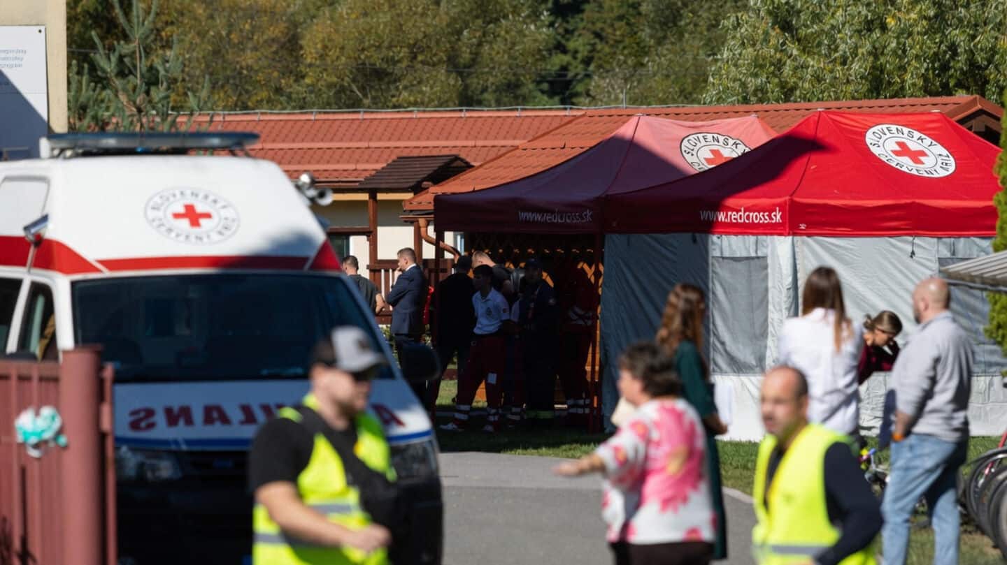 Student attack in northwestern Slovakia kills teacher, injures others