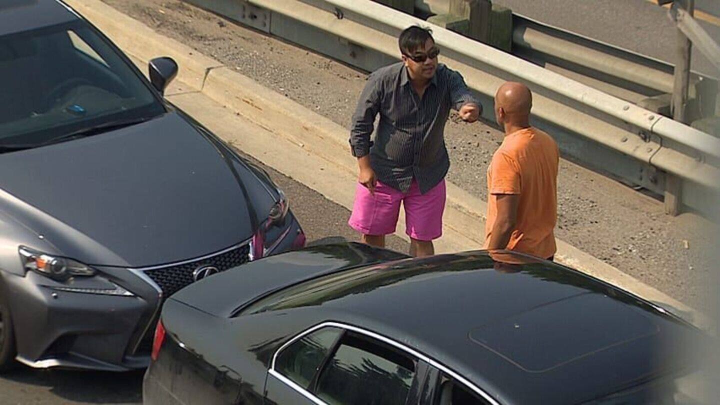 3 men injured in 2 separate road rage cases