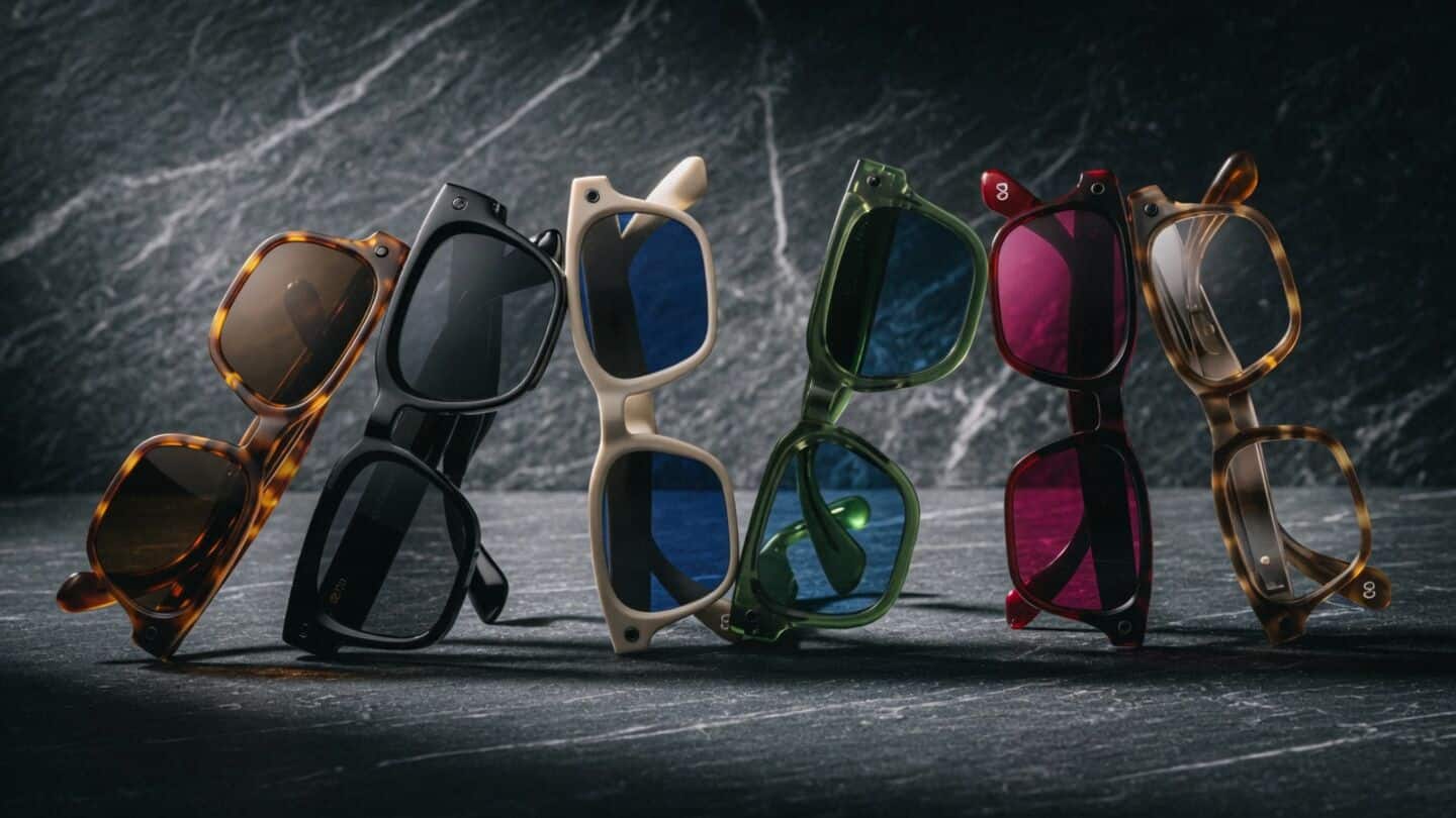 Meta and EssilorLuxottica launch 3 smart glasses starting at $299