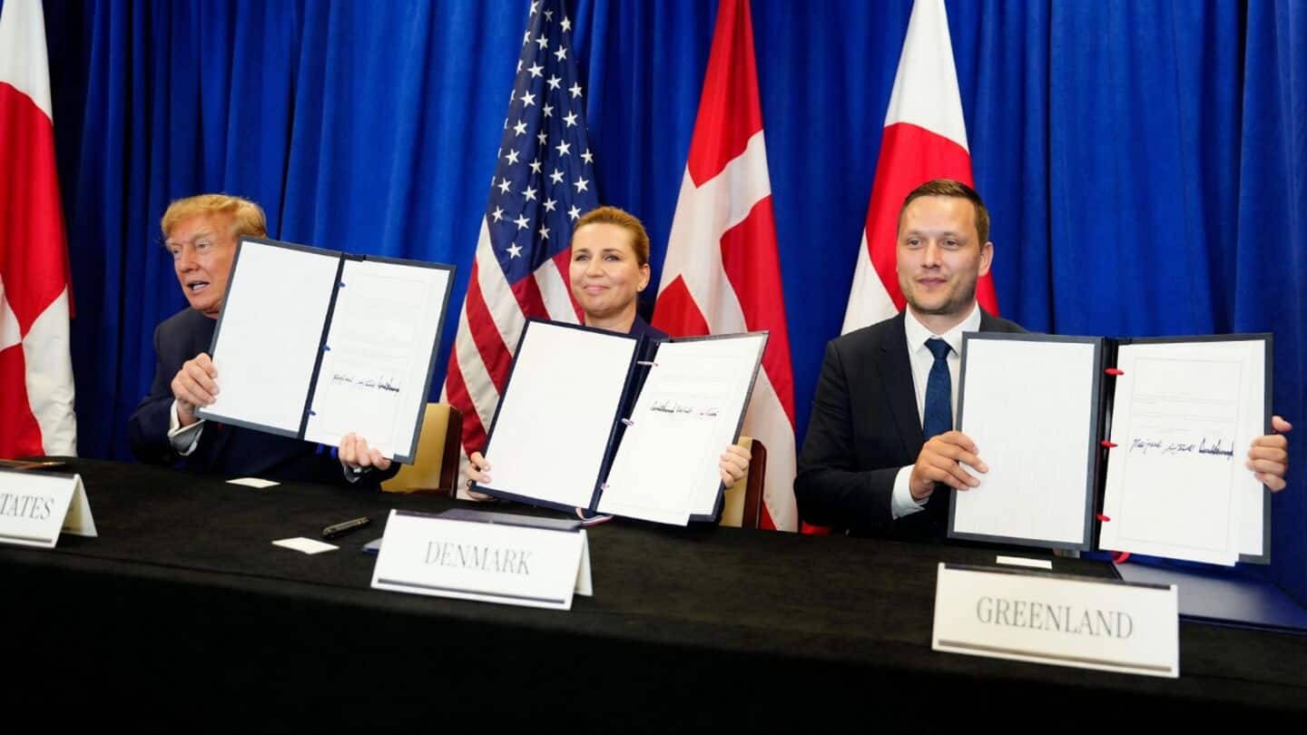 US signs deal with Denmark and Greenland for Arctic bases