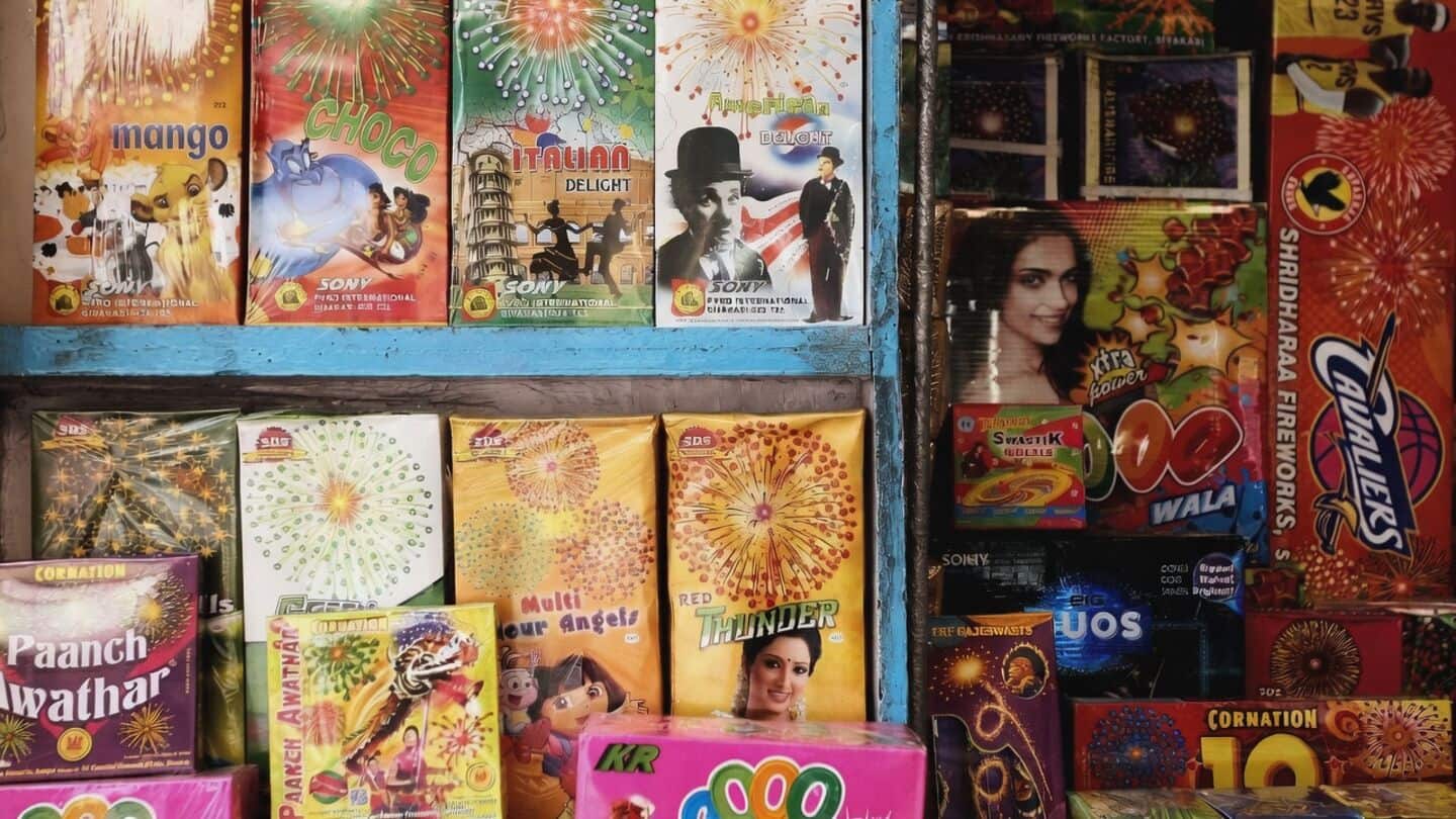 Delhi Police seized 2,260kg banned firecrackers in Alipur, 4 arrested