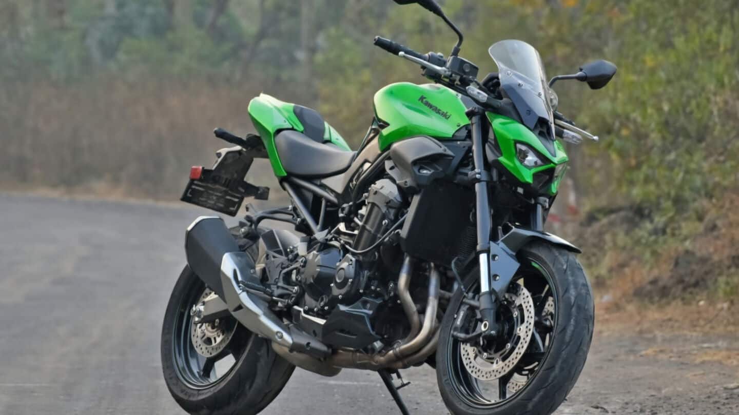 Kawasaki unveils Z300 street-naked with TFT display, bookings Oct 19
