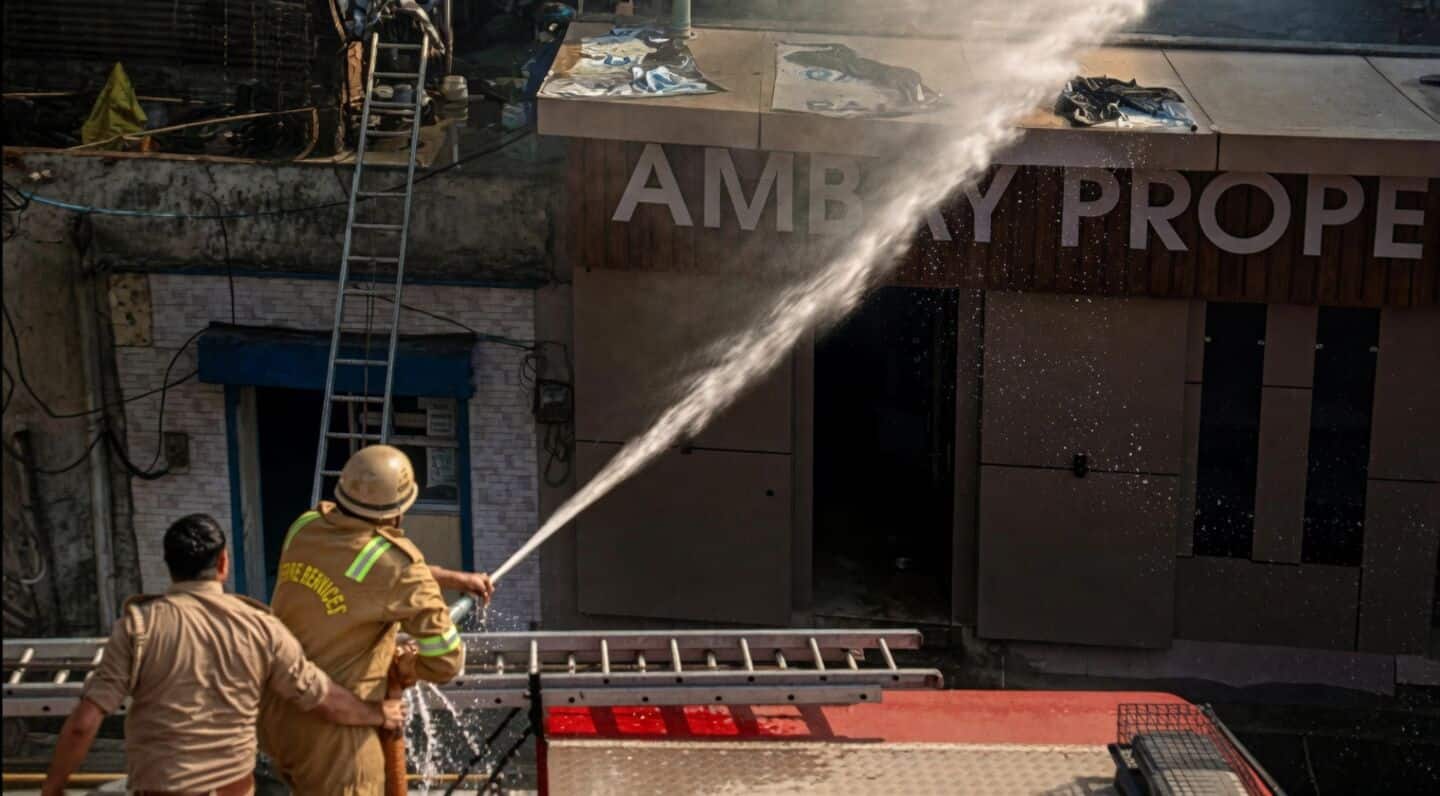 Two Ghaziabad fires at printing-ink factory and workshop, no injuries