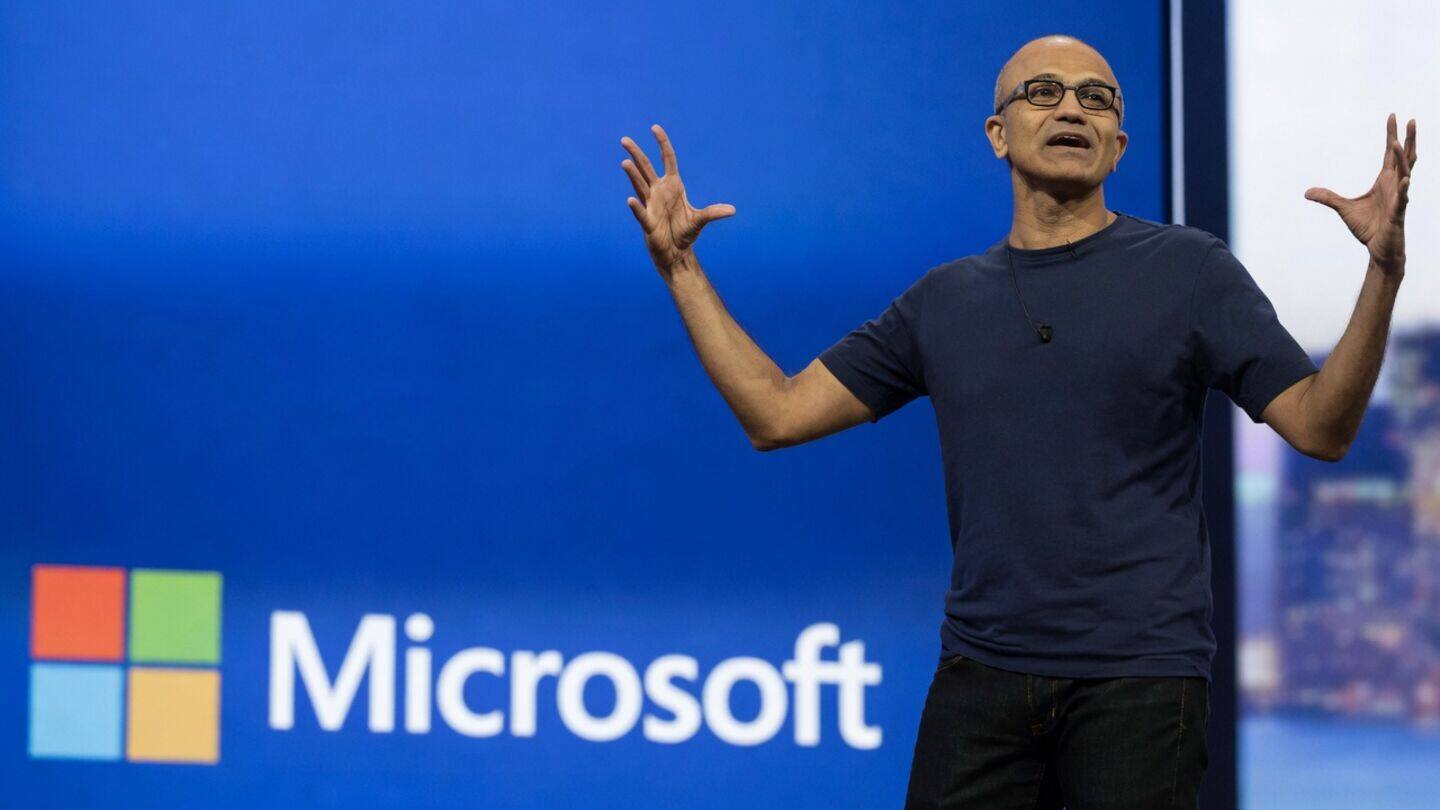 Microsoft CEO Nadella urges company learning loops over frontier AI