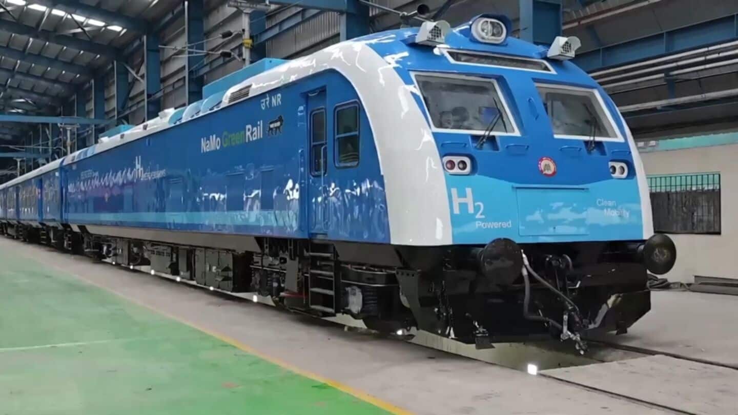 PM Narendra Modi okays India's 1st hydrogen-powered train July 17