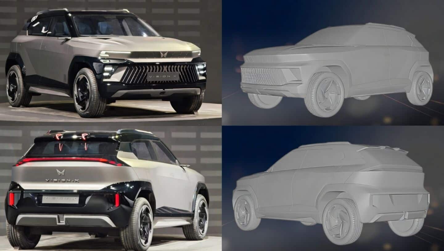 Mahindra files Vision X design patent, compact SUV coming 2027