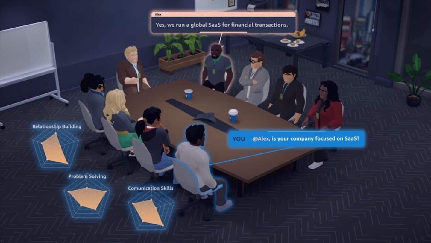 AWS's new AI 'Meeting simulator' helps you level up communication skills