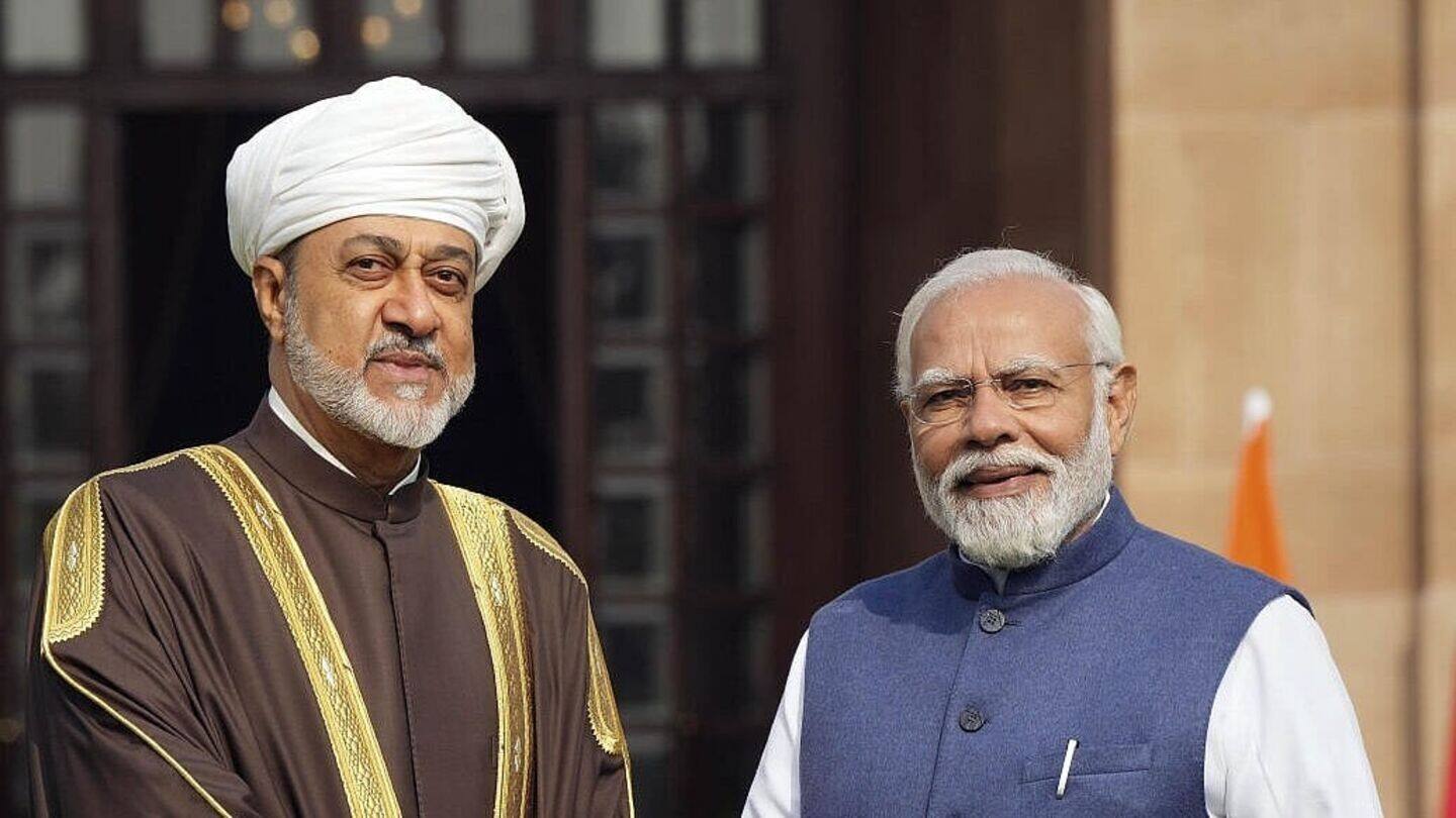 India and Oman just signed a major trade deal