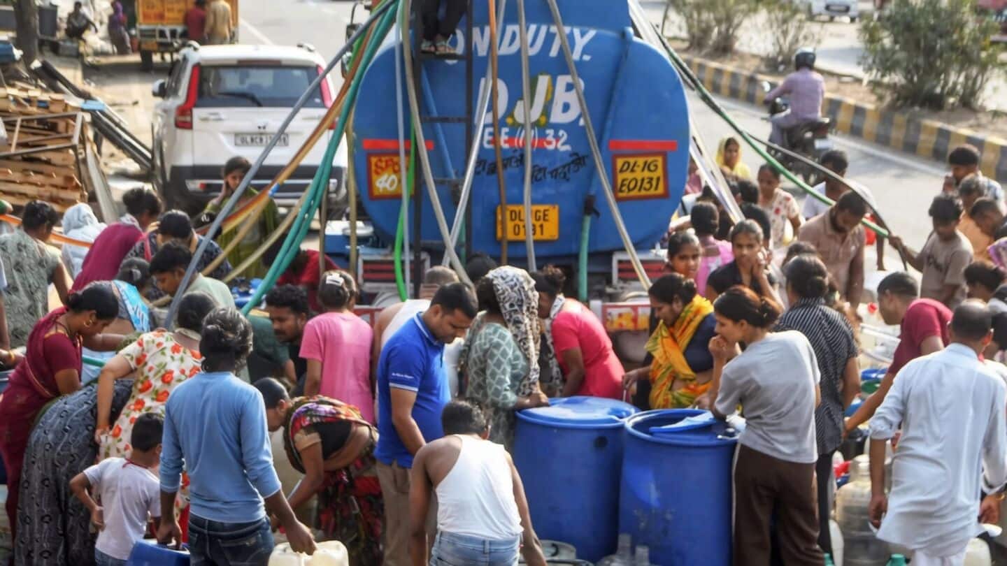 Delhi faces water shortfall as Yamuna dip forces DJB cutbacks
