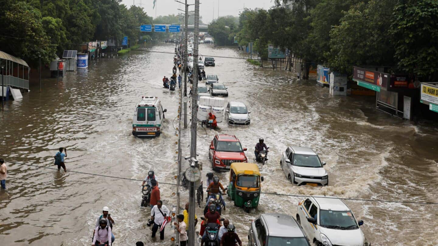 Heavy rains induce flooding in Chitrakoot