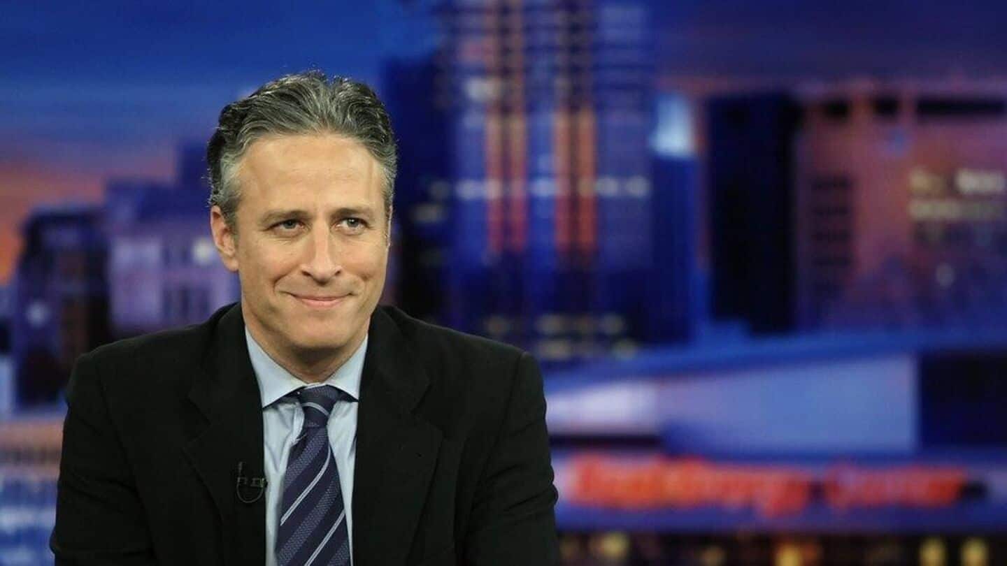 Jon Stewart mocks Trump in rare 'The Daily Show' appearance