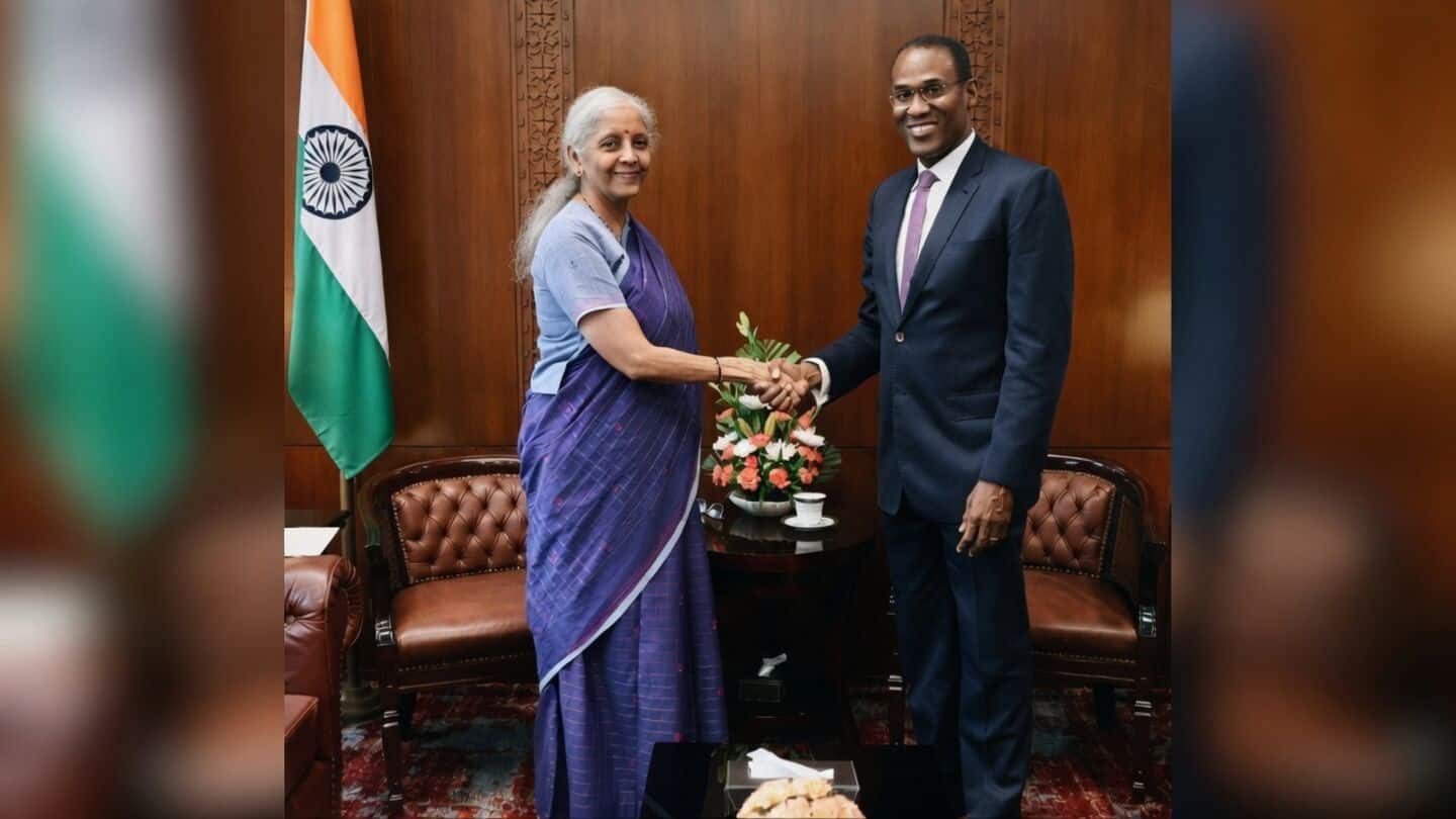 Nirmala Sitharaman and Nigel Clarke discuss India's changing global economy