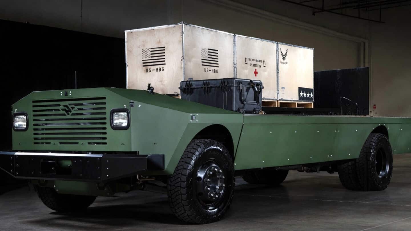 US Department of Defense signs contract for autonomous hybrid-electric trucks