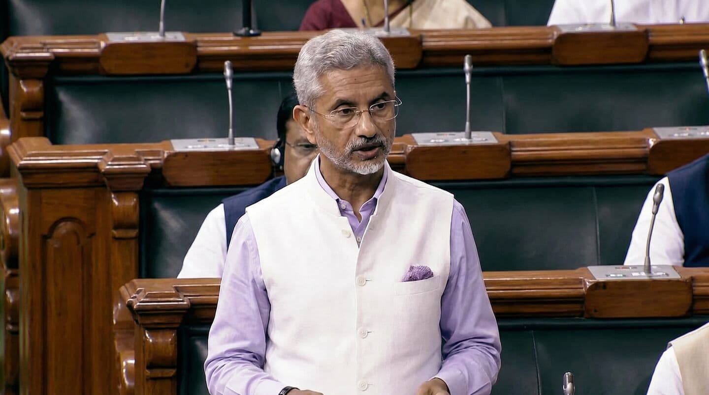 Jaishankar warns Parliament on West Asia conflict's impact on India