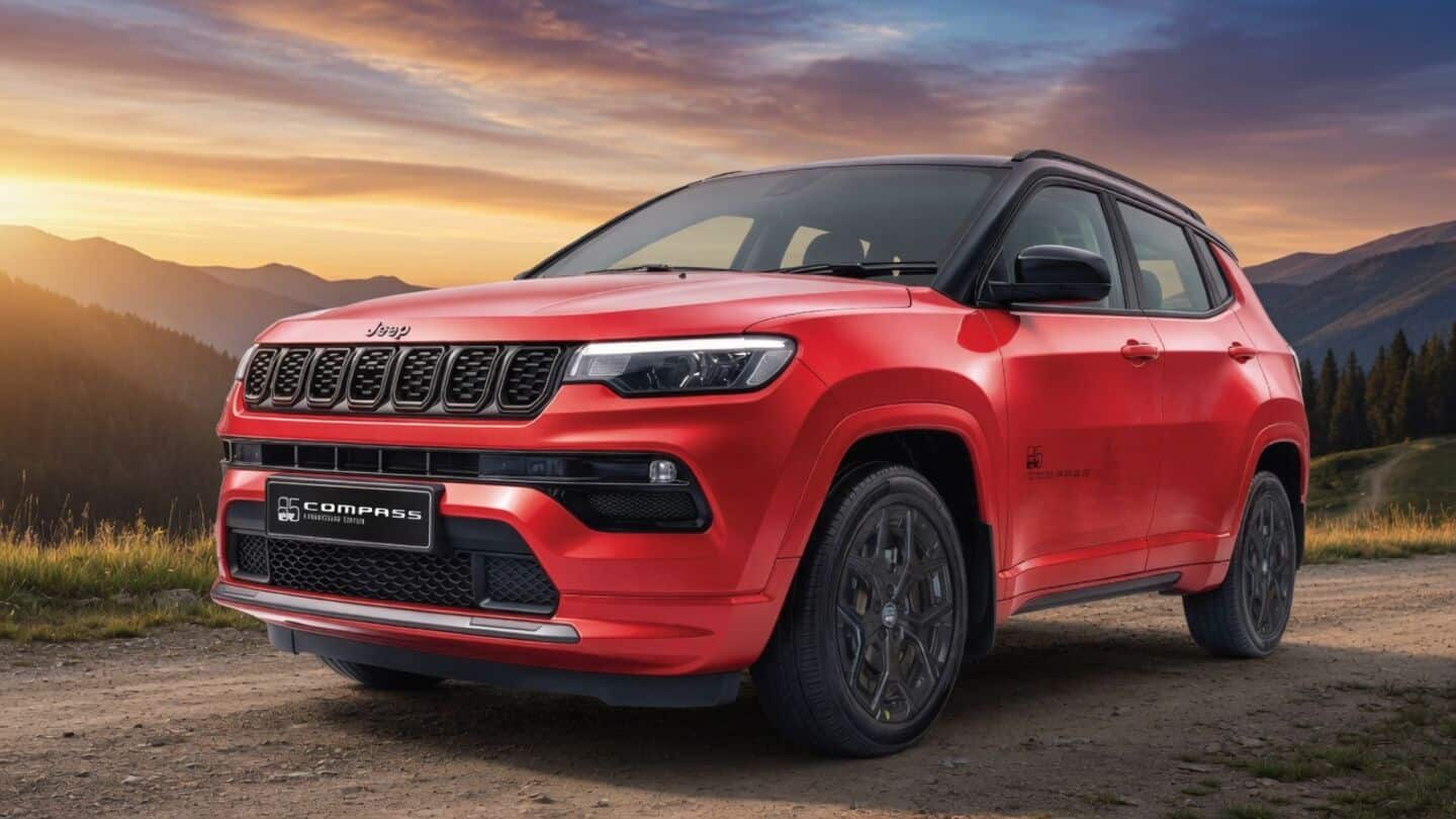 Jeep launches Compass 85th Anniversary Edition, only 85 units ₹26.70L