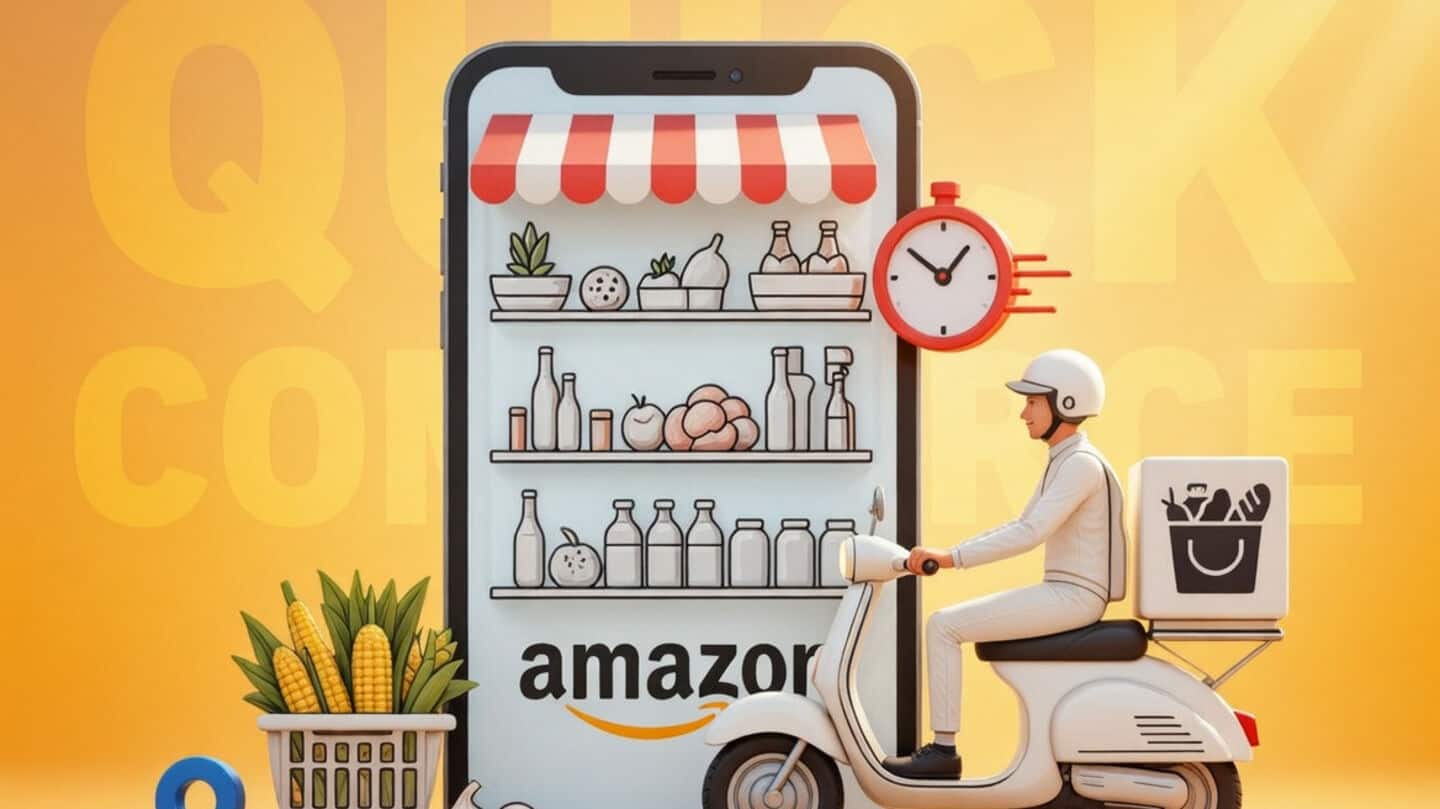 Amazon launches 10 minutes deliveries in India to challenge Blinkit
