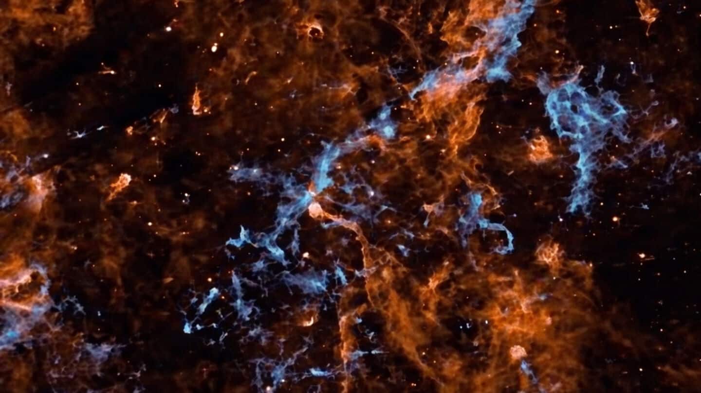 NASA's SPHEREx maps Cygnus X water ice and life-building chemicals