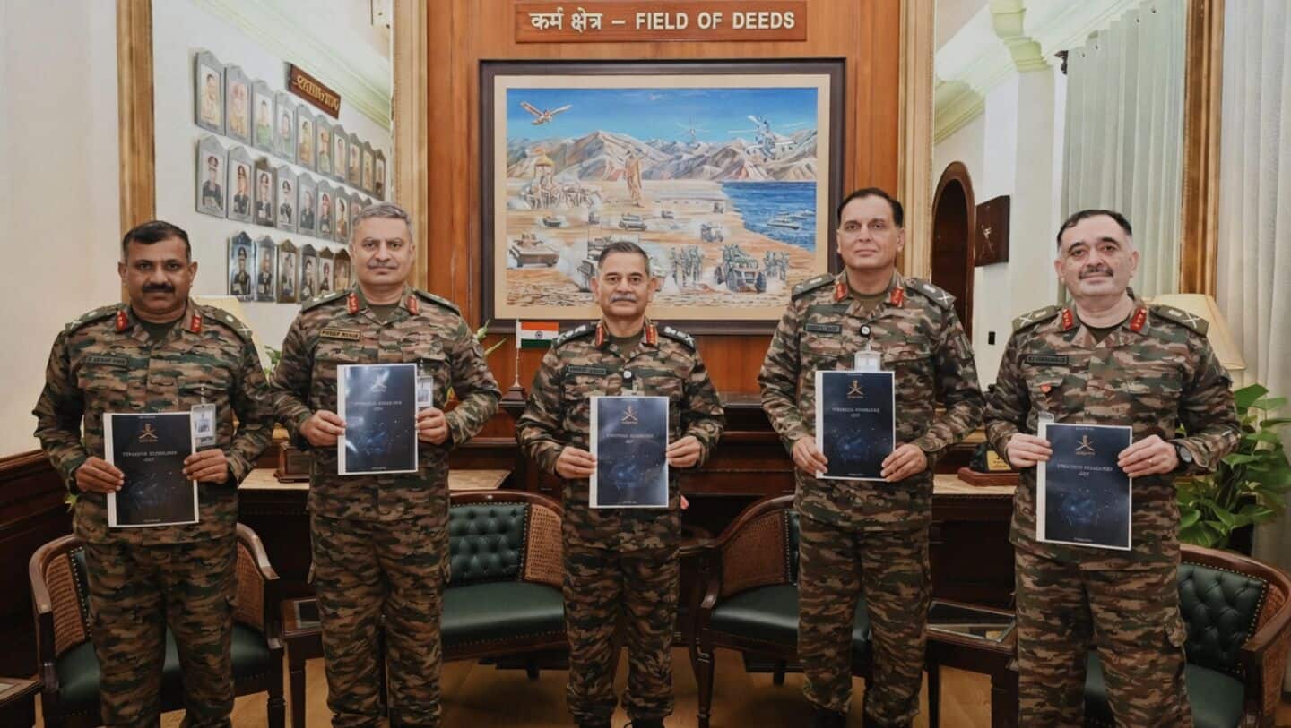 Upendra Dwivedi unveils Indian Army Strategic Guidelines 2047 for future-readiness