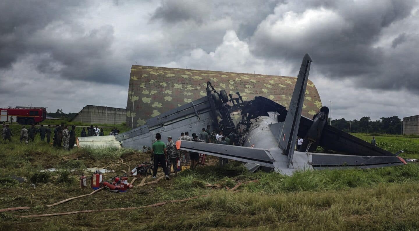 IAF An-32 crash at Rowriah airbase in Assam kills 5