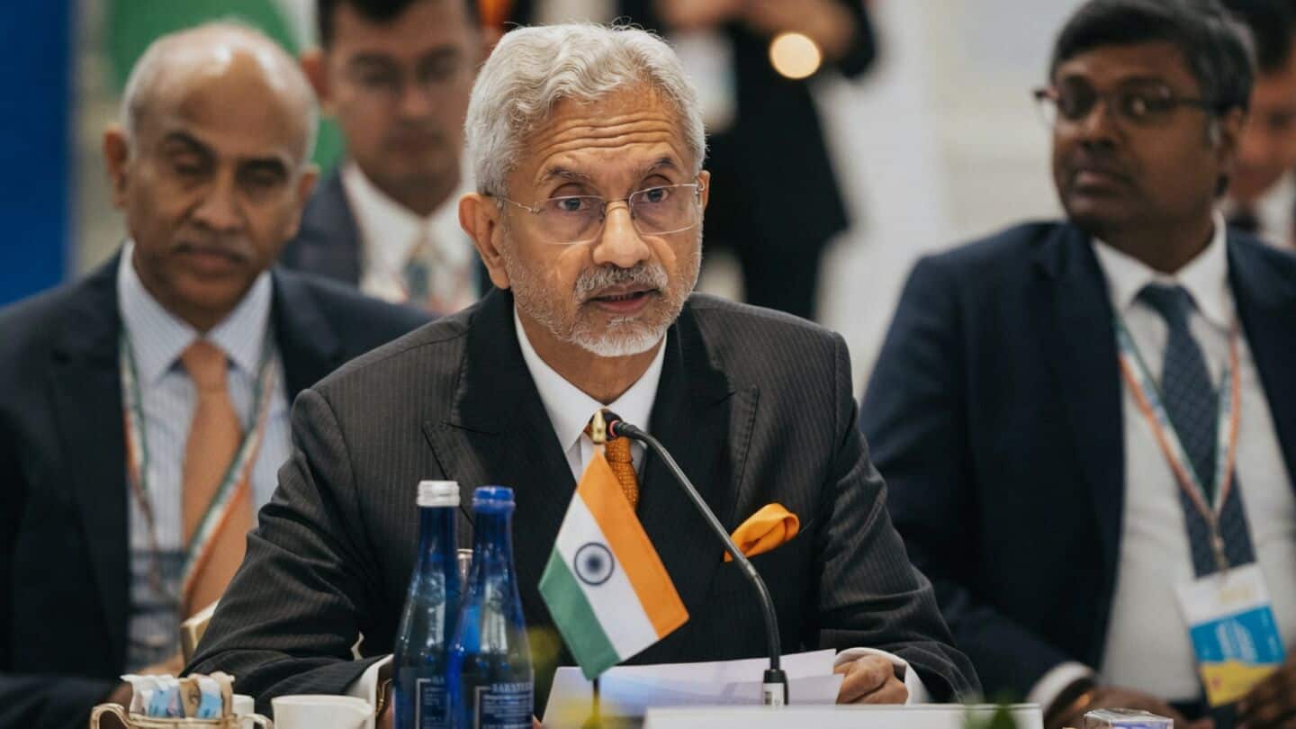 S Jaishankar calls U.S.-China rivalry Goldilocks scenario for middle powers