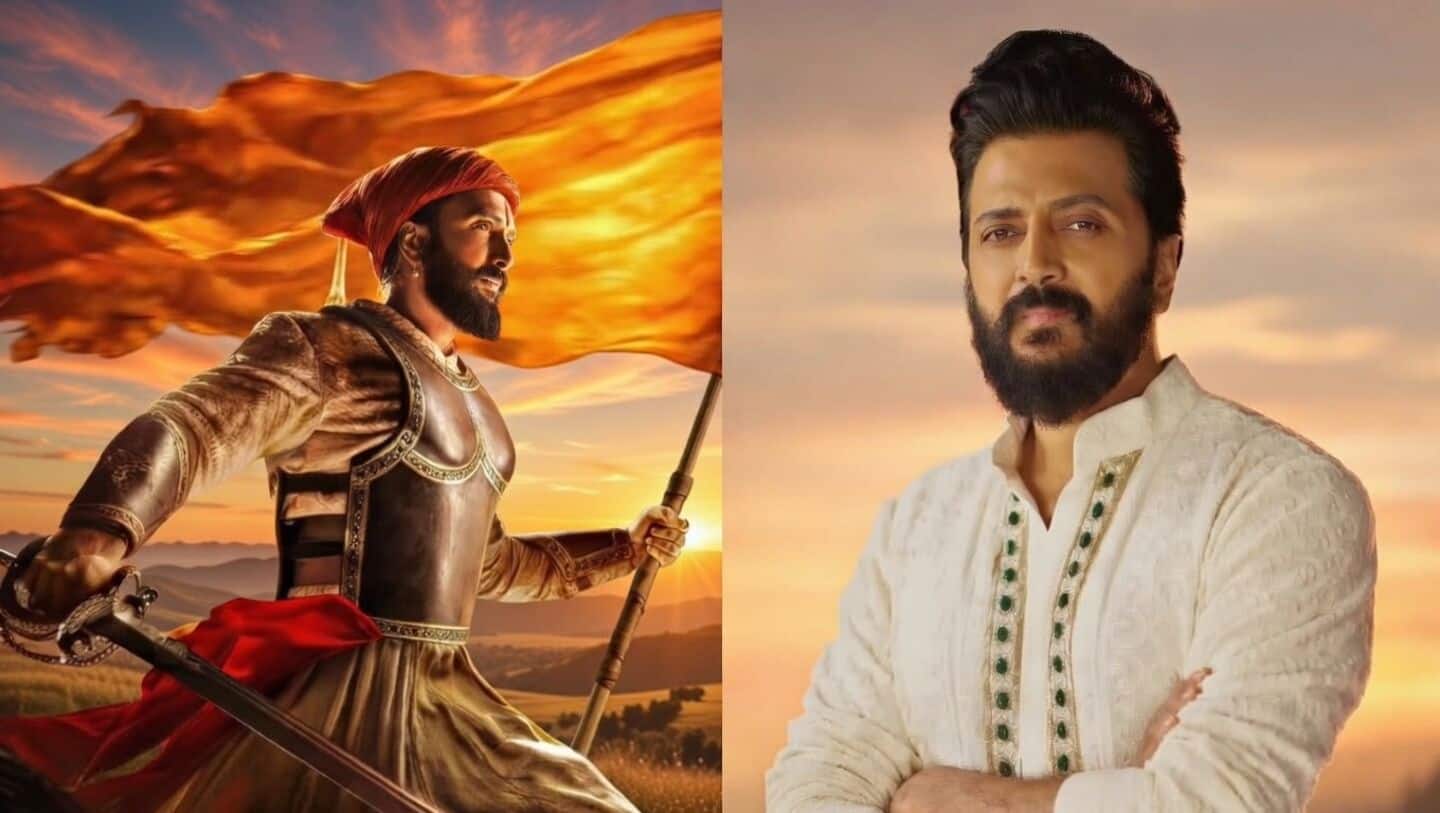 Deshmukh releases 'Raja Shivaji' teaser, also stars directs writes produces