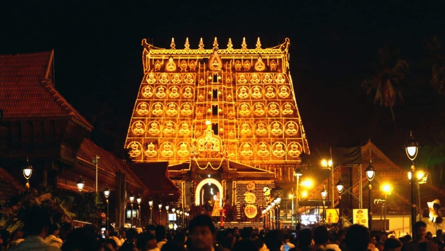 Intelligence report: Padmanabhaswamy Temple missing nearly 78g gold, ornaments unreturned