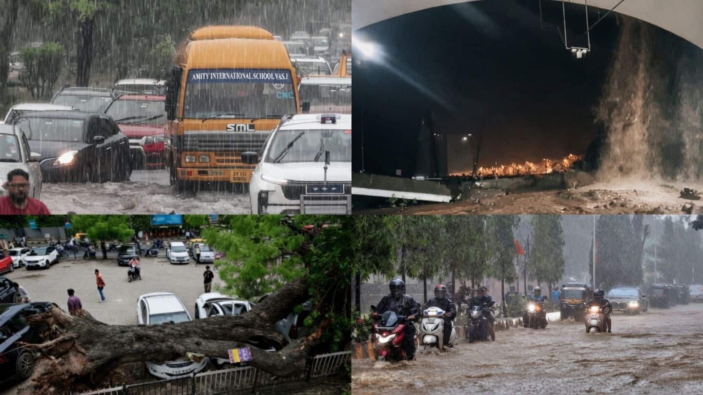 Monsoon rains July 8-9 flood Indian cities as IMD warns