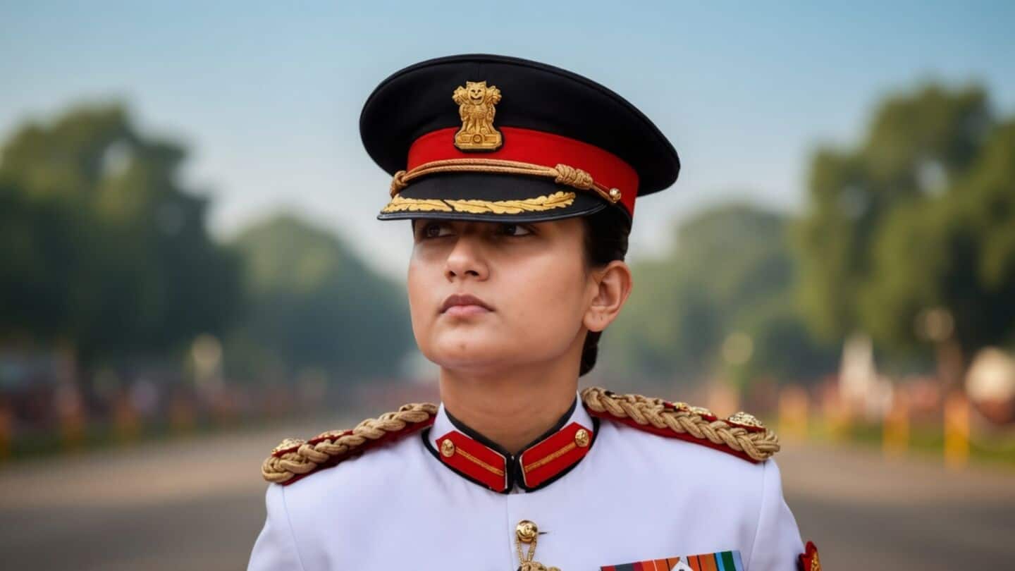 Major Navya Shekhawat 1st Army woman ADC to Droupadi Murmu
