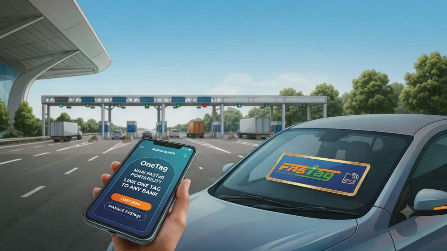 NHAI adds OneTag to Rajmargyatra app to switch FASTag banks