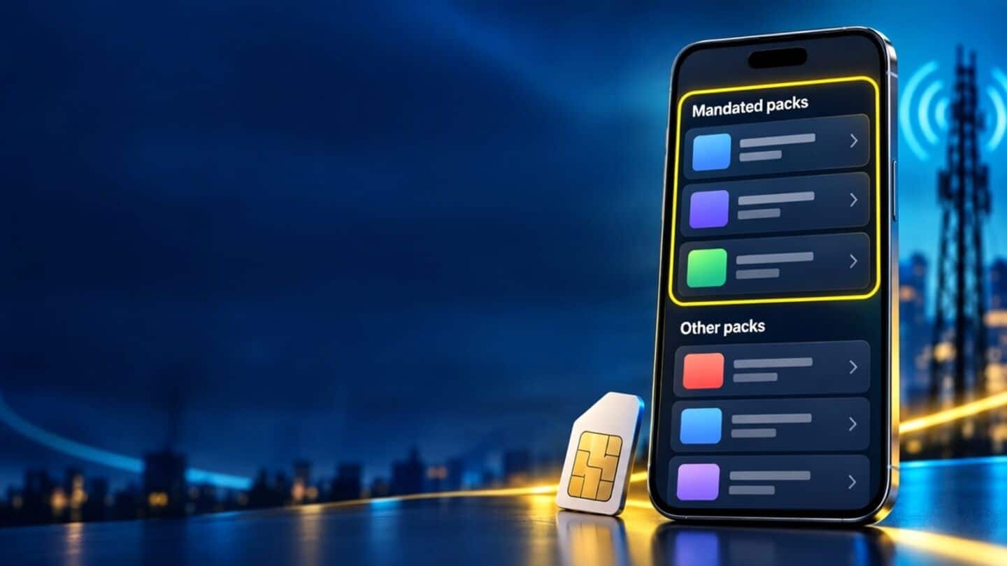 TRAI directs Jio, Airtel, Vi to add 'TRAI-Mandated packs' section