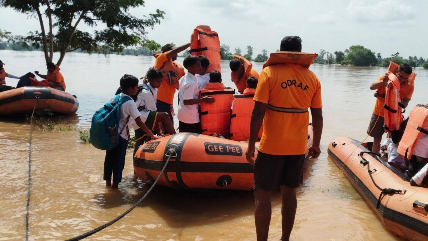 Odisha rescues 248 students trapped 4 days in Kendrapara school