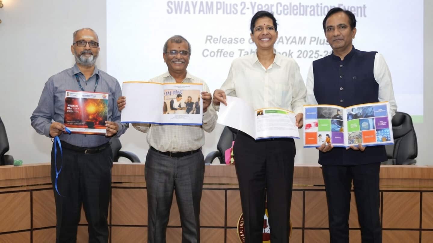 IIT Madras launches 3 beginner AI courses on SWAYAM Plus