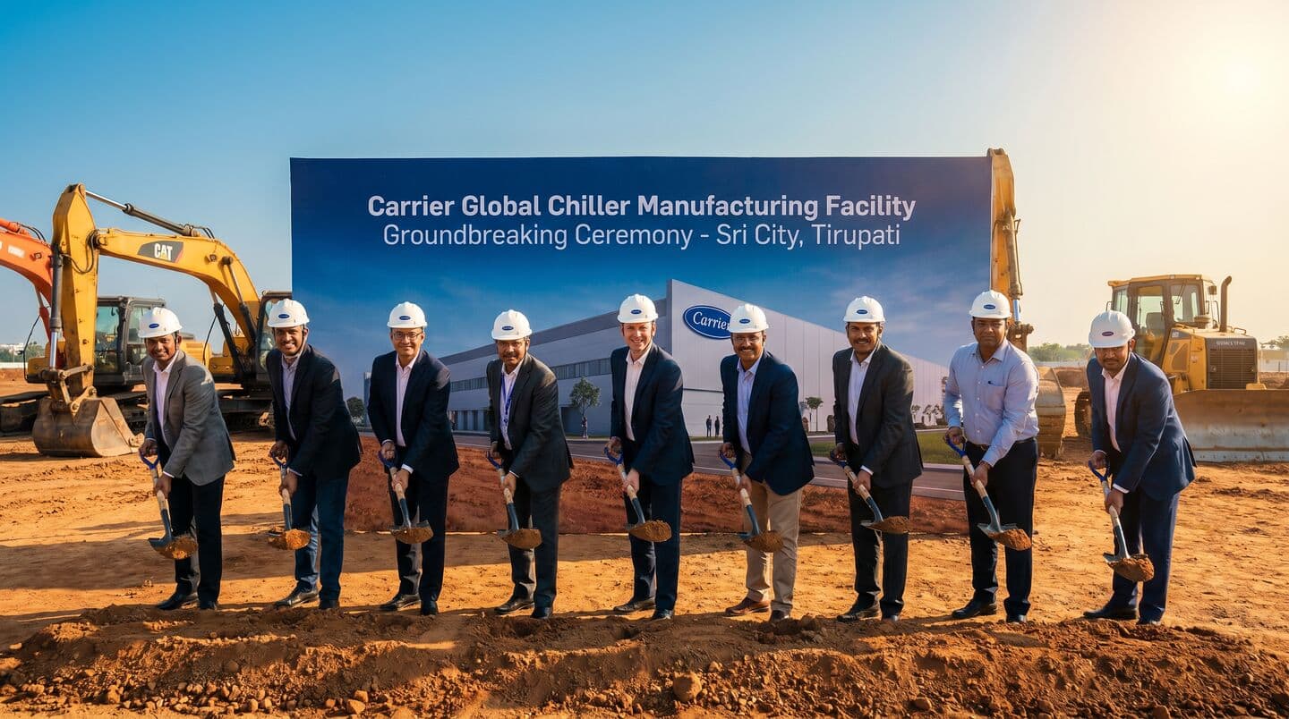 Carrier Global to invest ₹1,000cr in Sri City chiller plant