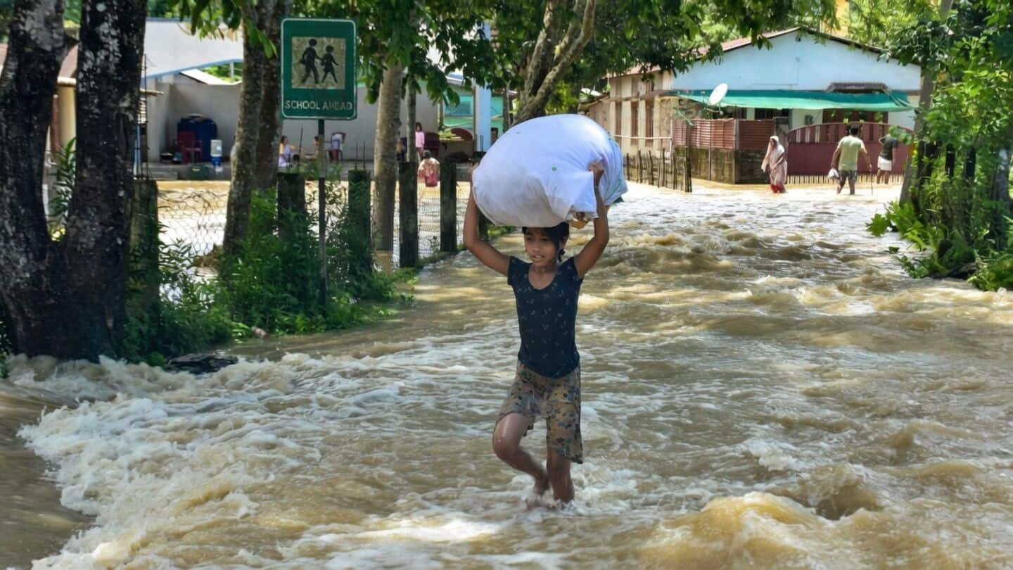 Assam floods: 31 dead, over 560,000 affected in 16 districts