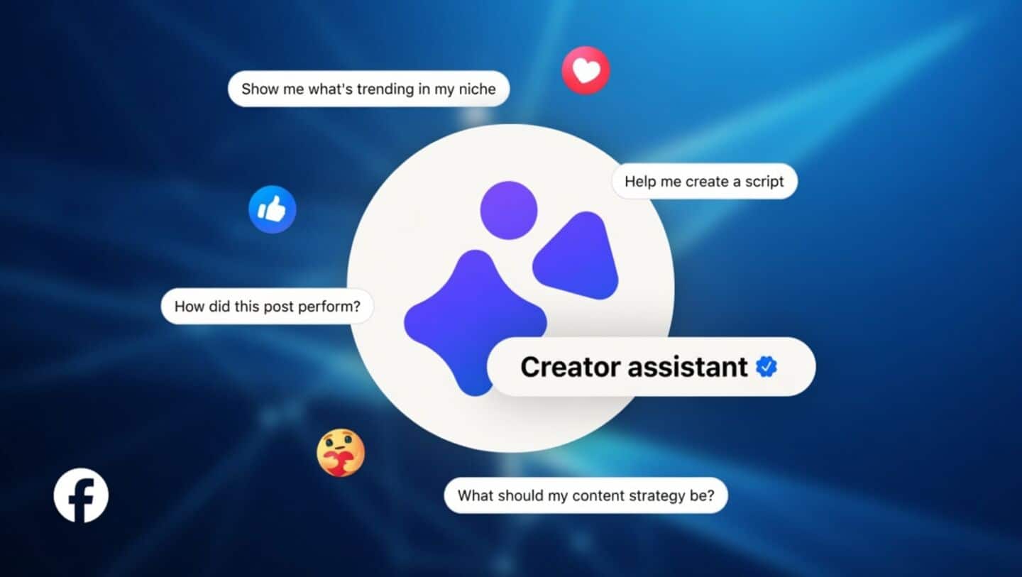 Meta launches AI creator assistant on Facebook to help creators