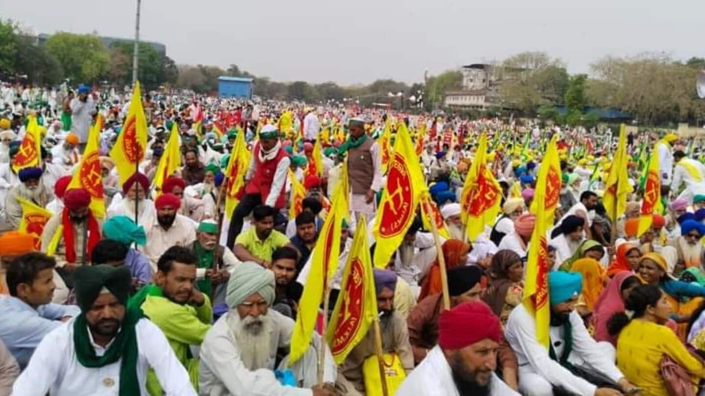 Farmers rally in Chandigarh to mark 5 years since 'Dilli Chalo' protest