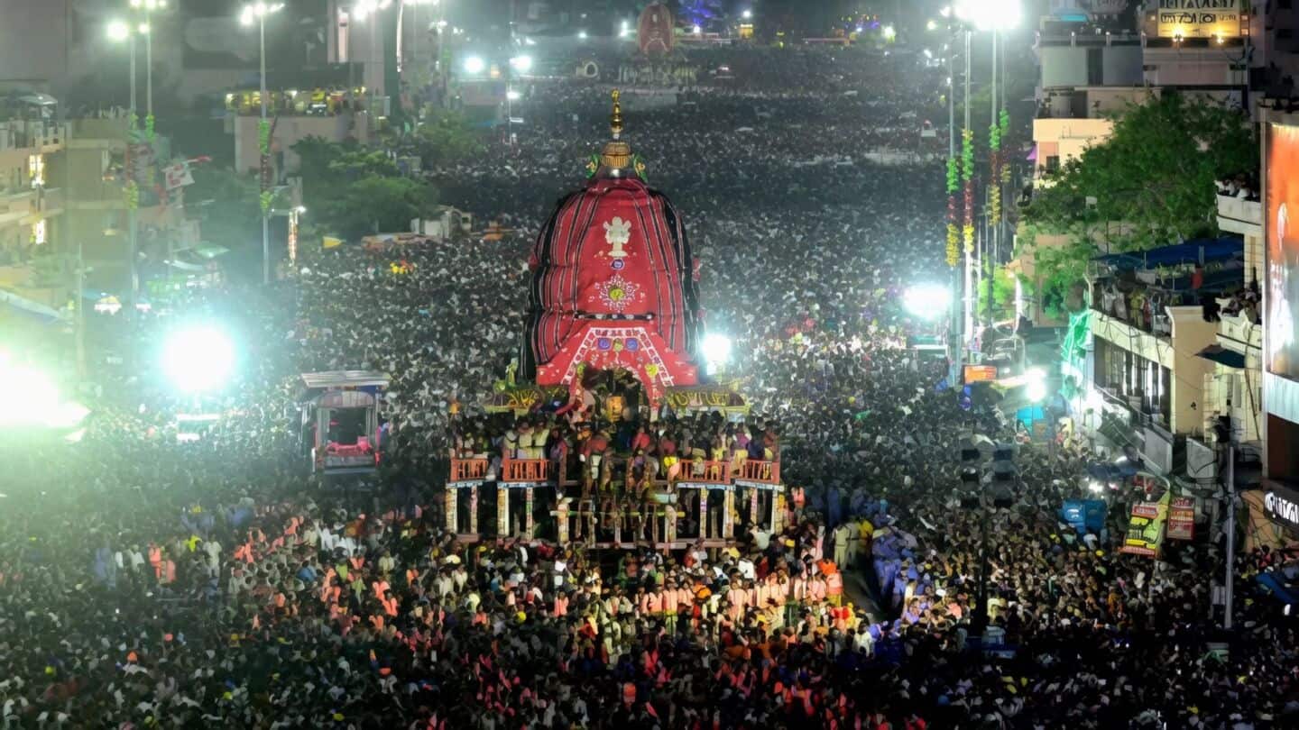 Puri Bahuda Yatra: 57-year-old Abhiram Das dies pulling Darpadalan chariot