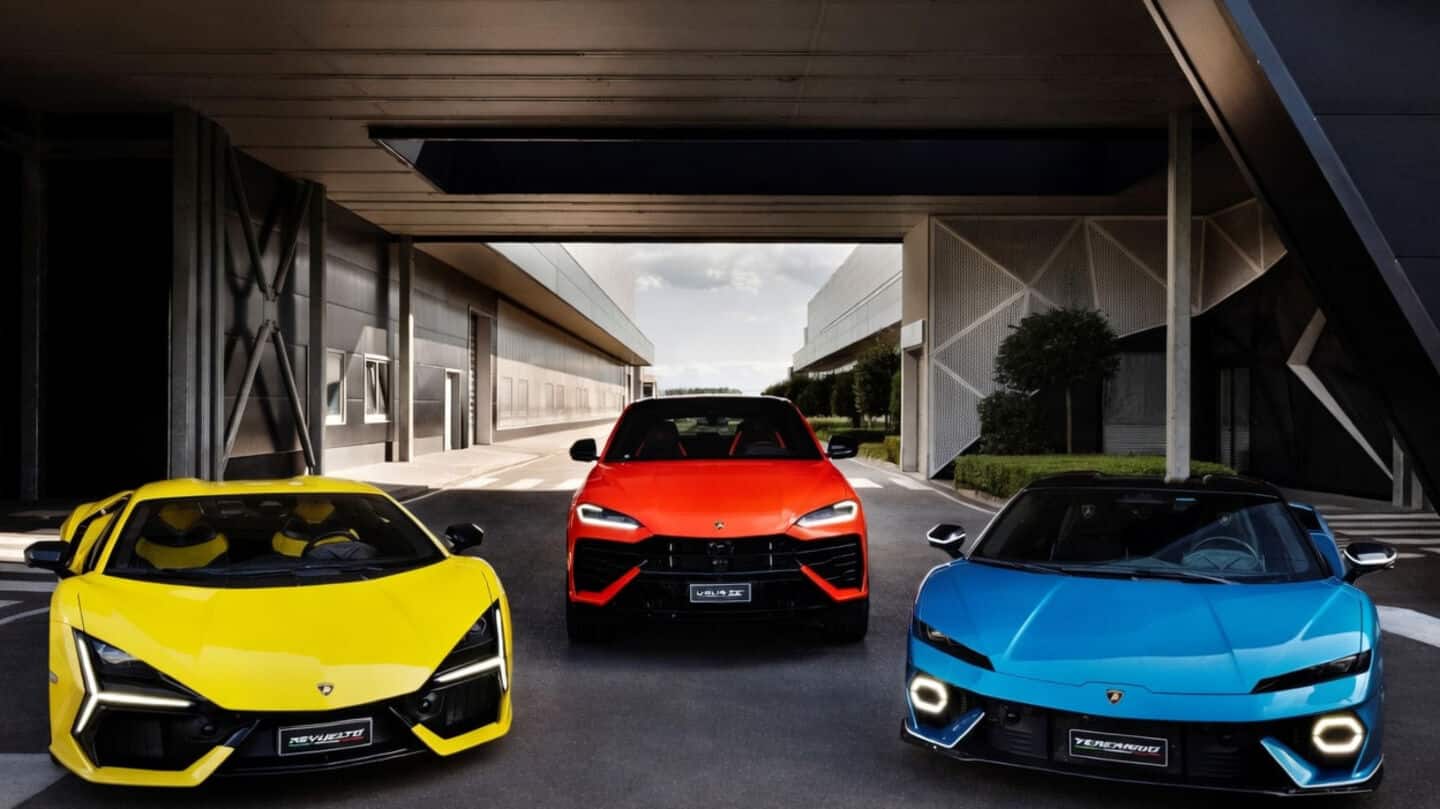 Lamborghini's upcoming model lineup for 2026 teased in new video