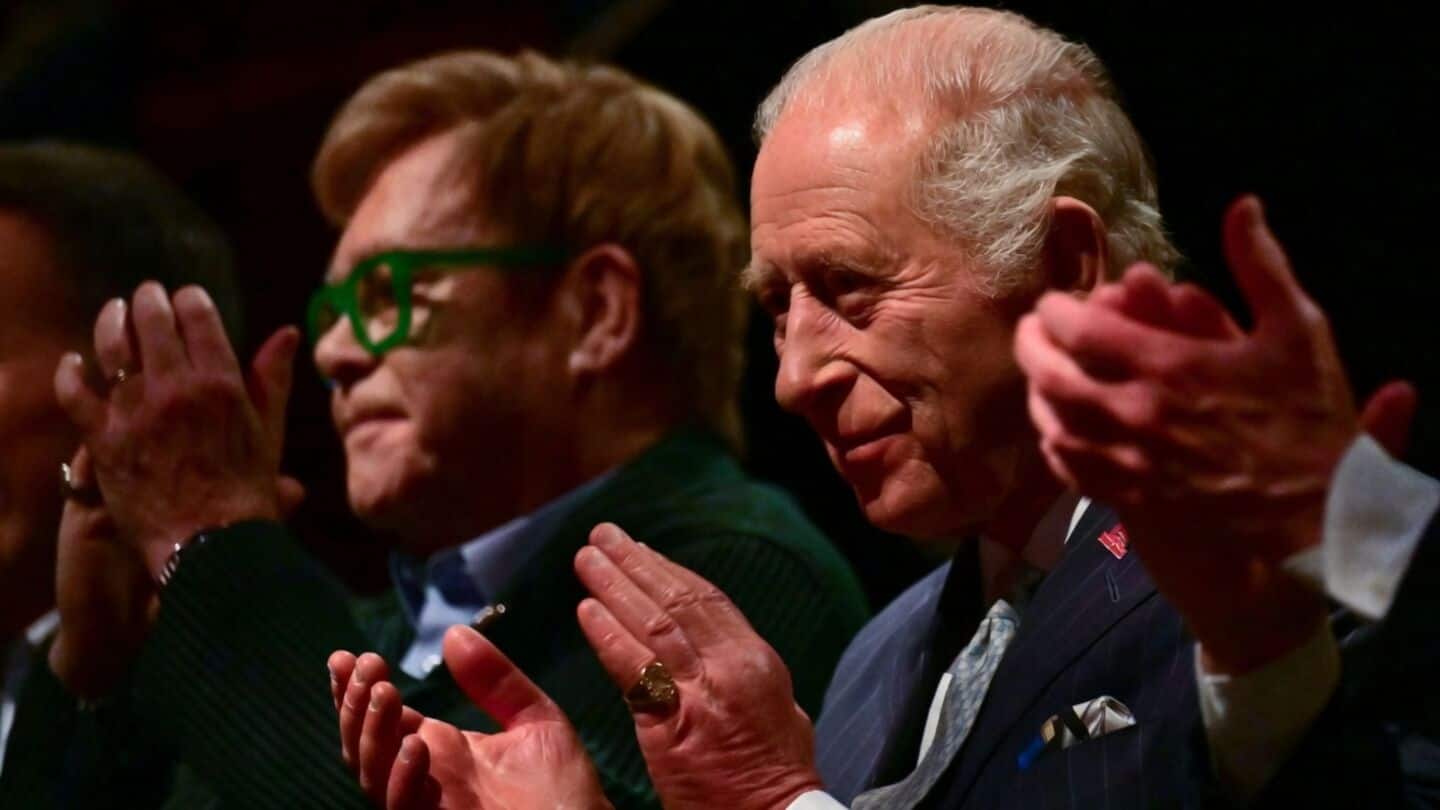King Charles and Elton John join Apple's Battersea youth workshop