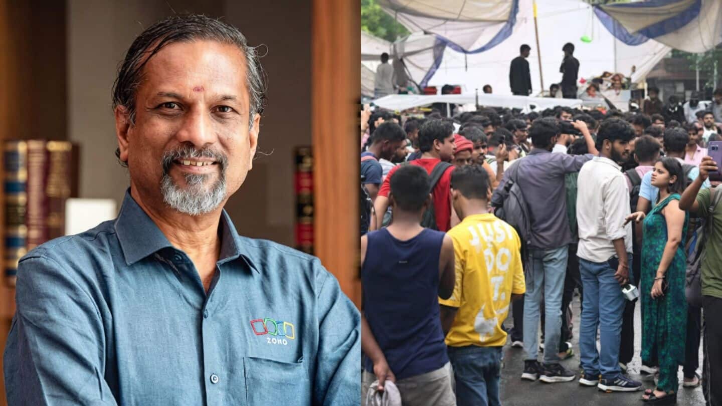 Sridhar Vembu backs post calling Delhi protests politically motivated