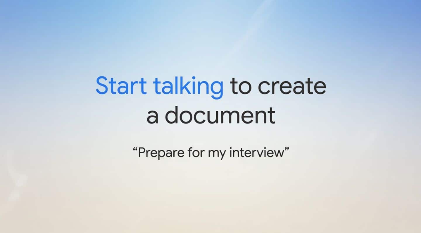 Google unveils Workspace AI updates including Docs, Keep and Pics