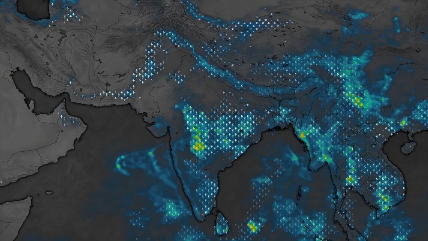 Southwest monsoon spreads in India with 68.5mm versus 118.5mm