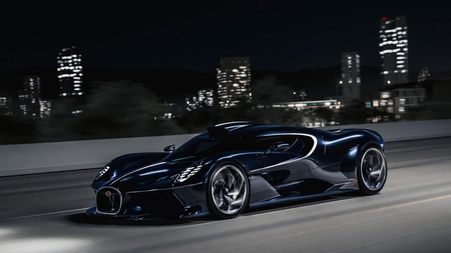 Bugatti unveils Destrier 1-off hypercar for Monterey Car Week debut
