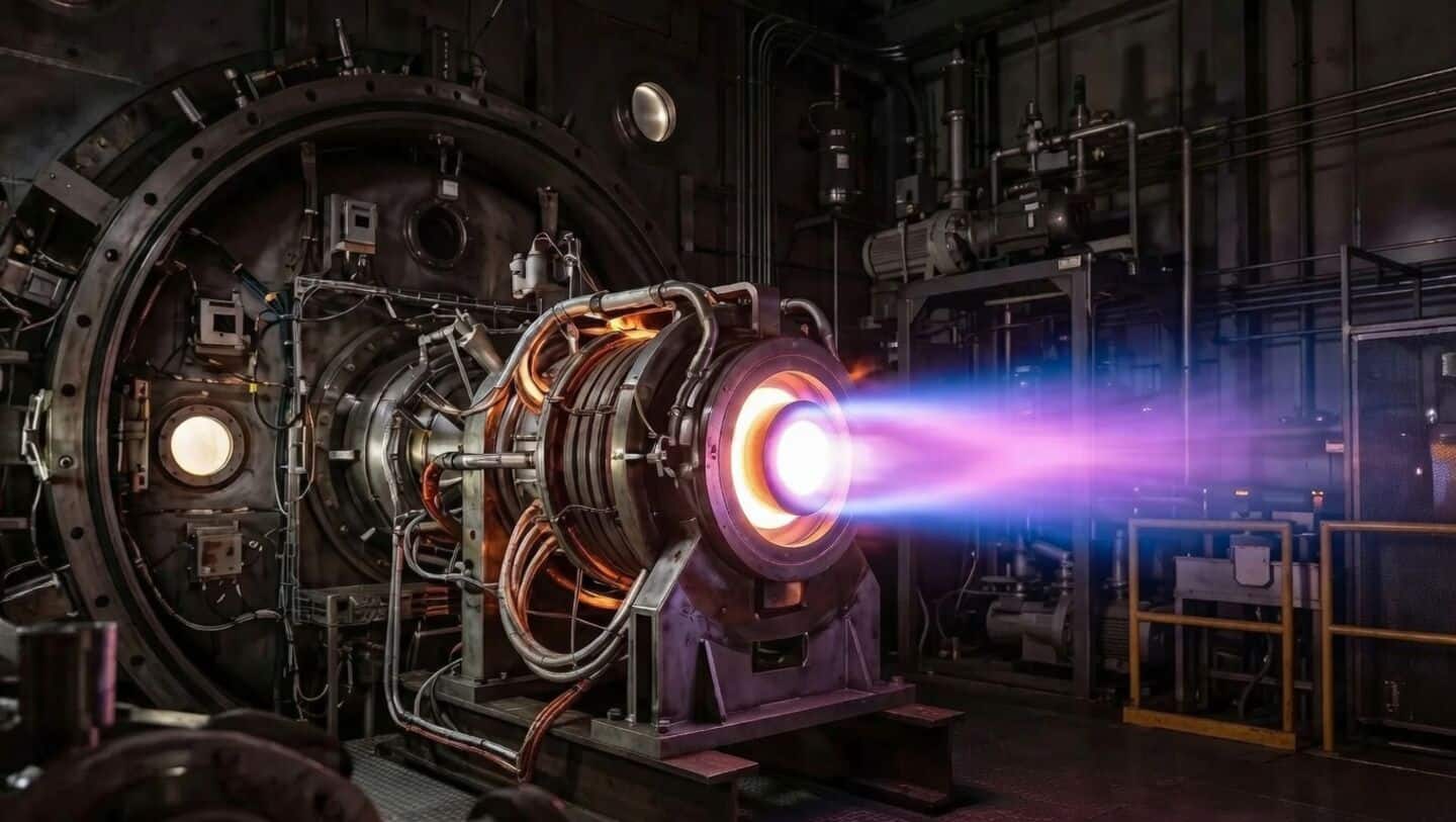 NASA tests 120kW MPD thruster at JPL for Mars missions