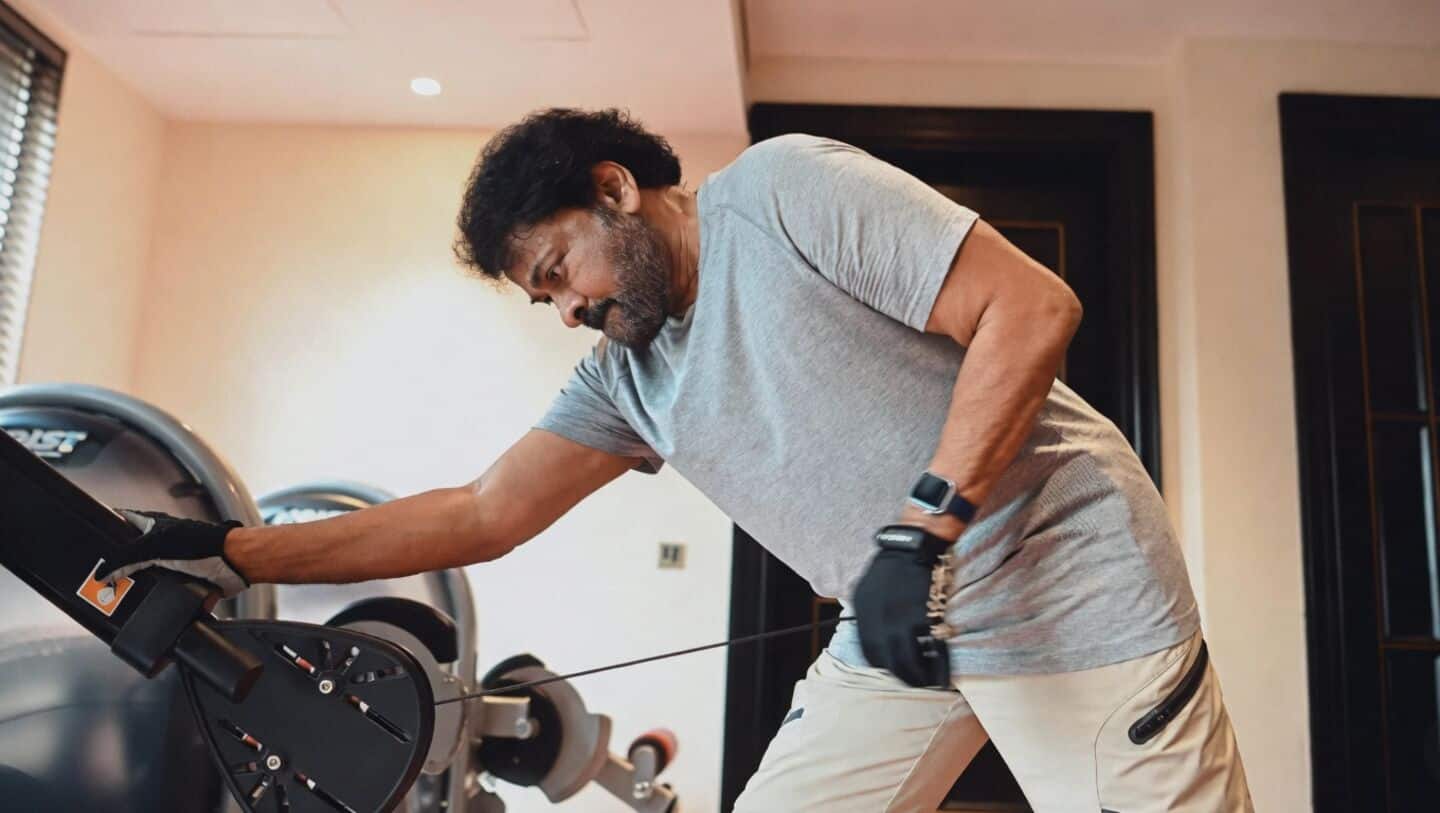 Konidela posts intense workout video ahead of 'Mega 158'